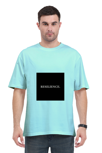 Men Minimalistic Oversized Classic T Shirt  - Resilience