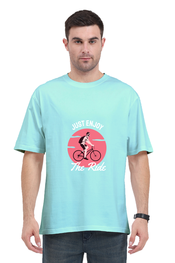 Men Rider Oversized Classic T Shirt  - just enjoy