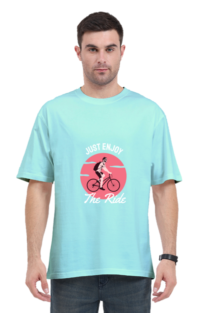 Men Rider Oversized Classic T Shirt  - just enjoy