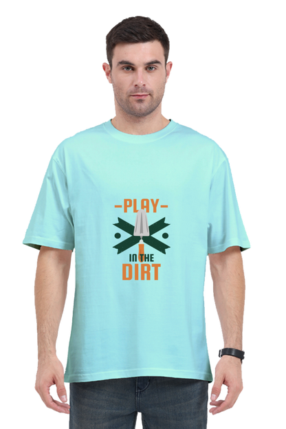 Men Gardening Oversized Classic T Shirt  -  dirt