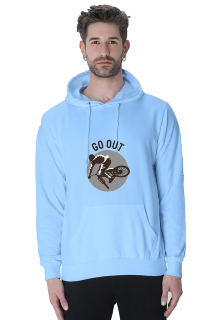 Men's  Rider Sweatshirts Hoodie - go out