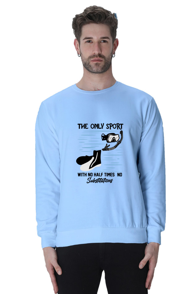 Men Swimming Sweatshirt - Sport