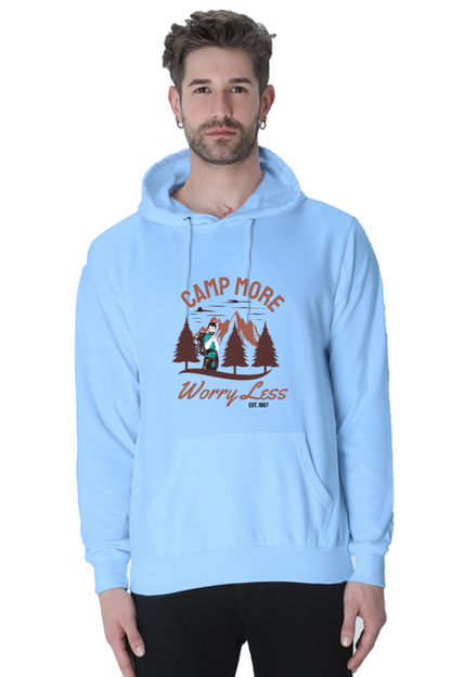 Men's  Adventure Sweatshirts Hoodie - worryless