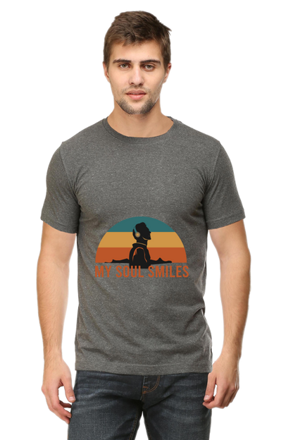 Music Unisex Cotton Round Neck T-shirt -  Soul Smiles