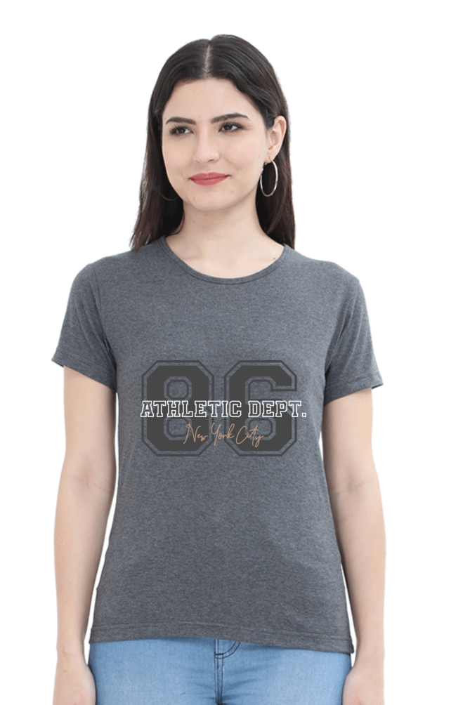 Women’s Round Neck Printed Urban  T-Shirts - New York City