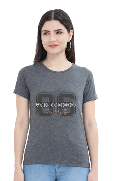 Women’s Round Neck Printed Urban  T-Shirts - New York City