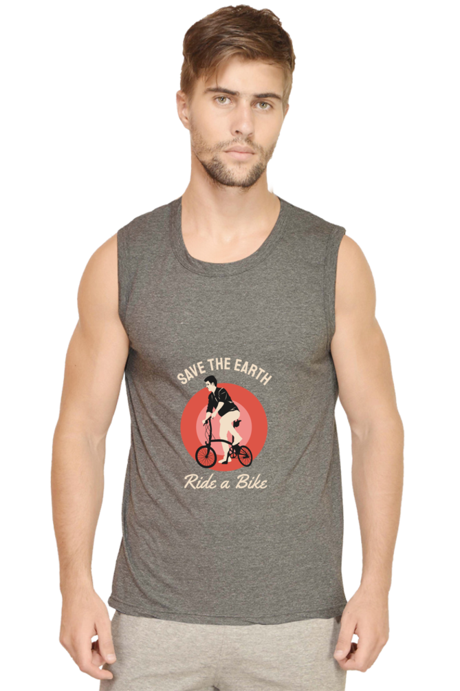 Men’s BMX Gym Vest - earth