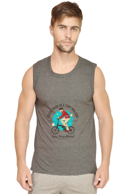 Men’s BMX Gym Vest - tiny holiday
