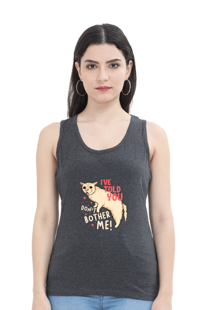 Women Funny & Queen SVG Tank Top -  Bother
