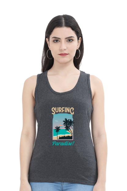 Women Summer Tank Top -  Paradise