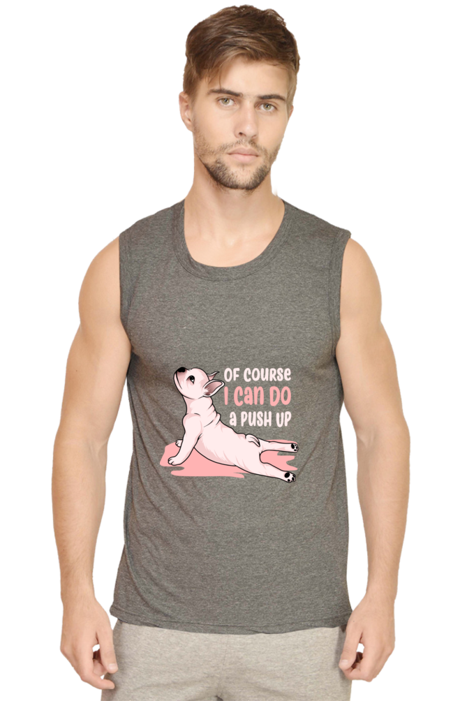 Men’s Funny & Queen SVG Gym Vest - course