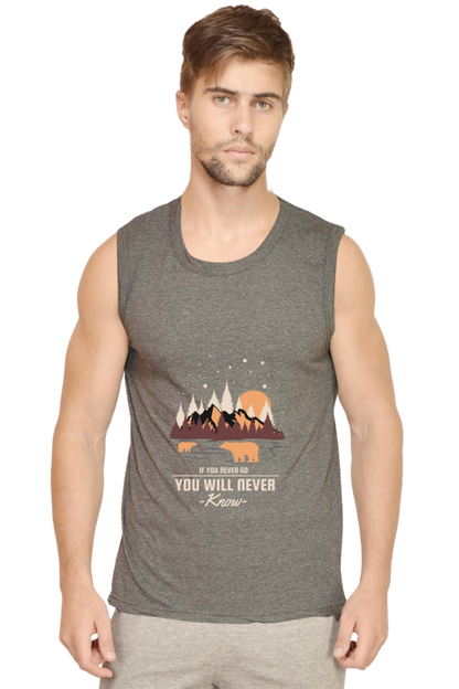 Men’s Adventure Gym Vest - never know