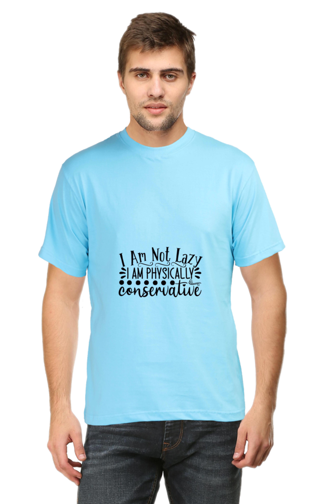 Men's Funny & Queen SVG Round Neck T-Shirt - conservative