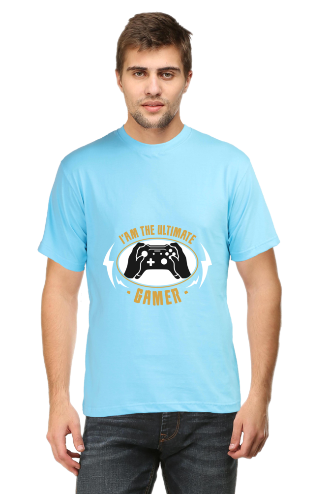 Gamer Unisex Cotton Round Neck T-shirt - Ultimate
