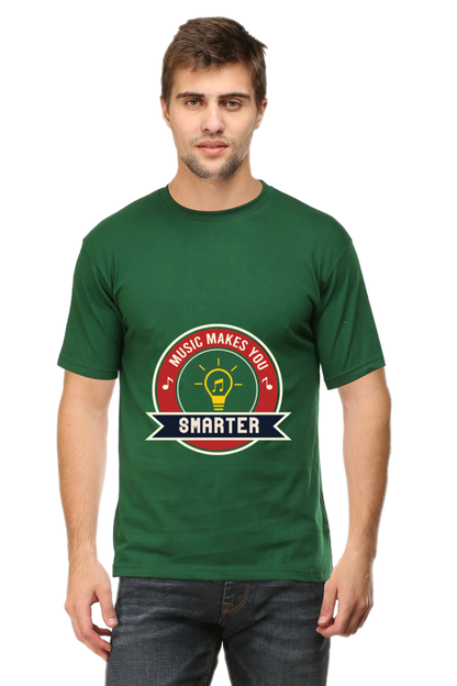 Music Unisex Cotton Round Neck T-shirt - Smarter