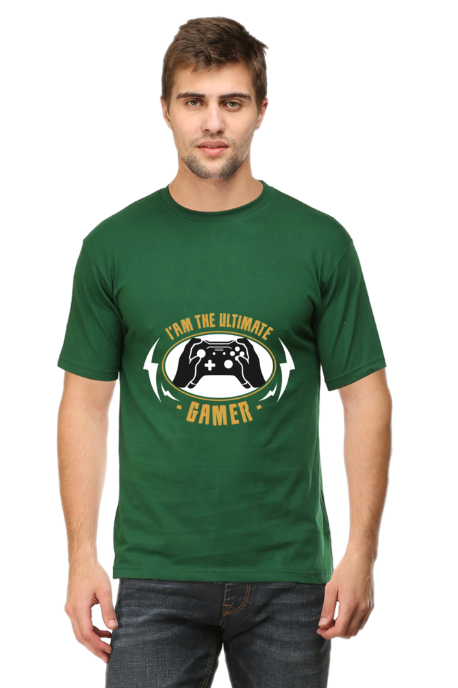 Gamer Unisex Cotton Round Neck T-shirt - Ultimate