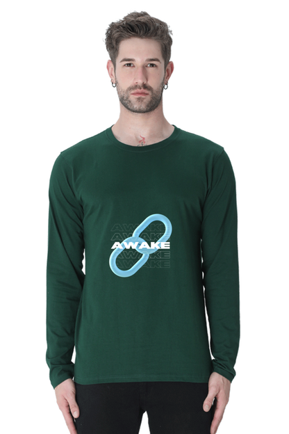 Men’s  Motivation Full Sleeve - T Shirt - Awake