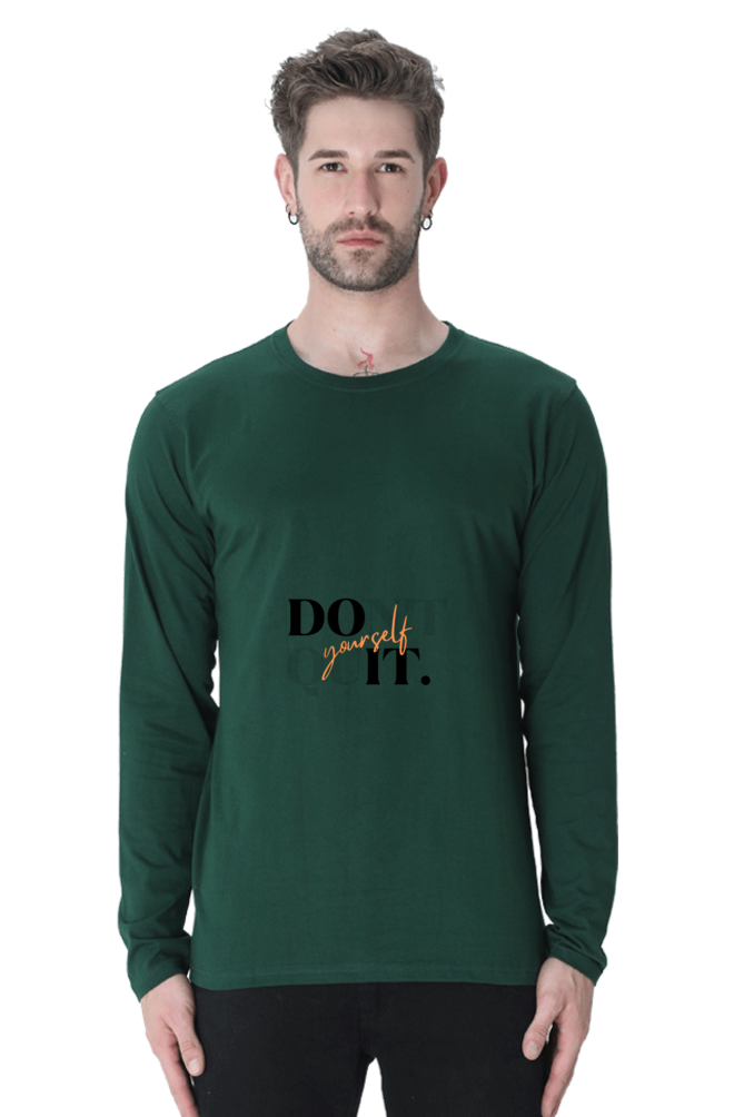 Men’s  Motivation Full Sleeve - T Shirt - Quit