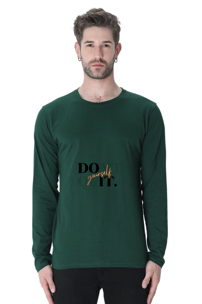 Men’s  Motivation Full Sleeve - T Shirt - Quit