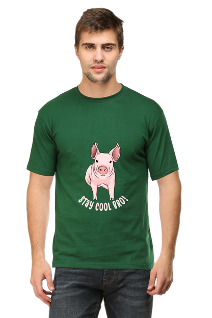 Men's Funny & Queen SVG Round Neck T-Shirt - cool