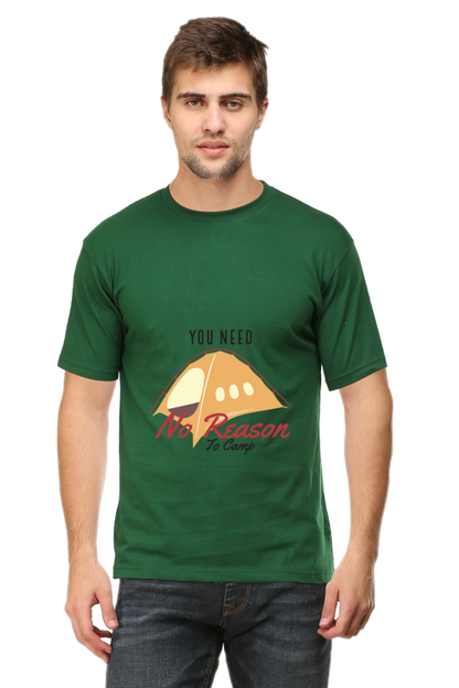 Men's Round Neck Summer T-Shirt - No Reason