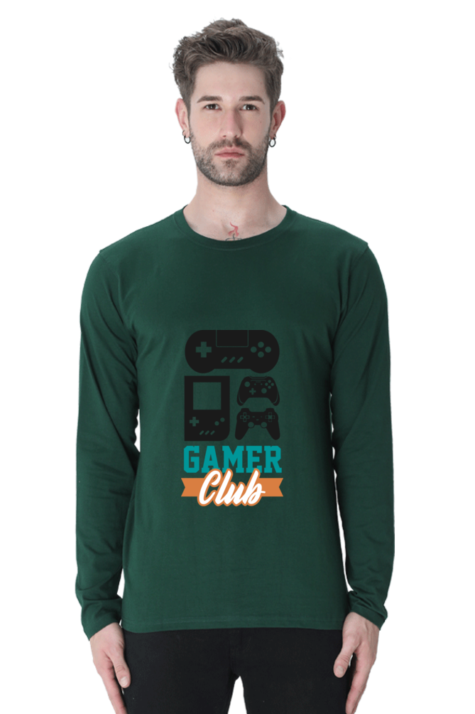 Men’s  Gamer Full Sleeve - T Shirt - Club