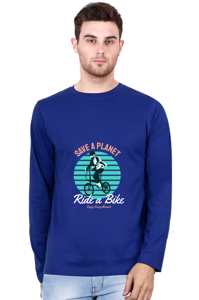 Men’s  BMX Full Sleeve - T Shirt - ride bike