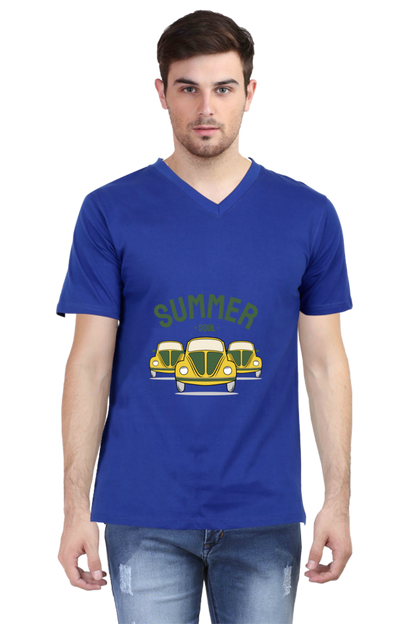 Men's Summer V Neck T-Shirt - Soul