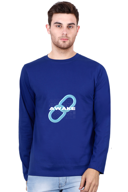 Men’s  Motivation Full Sleeve - T Shirt - Awake
