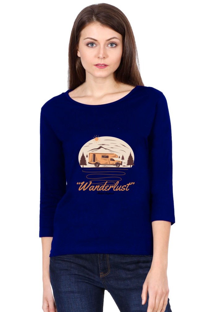 Women’s Full Sleeves Adventure T-Shirts - inspired