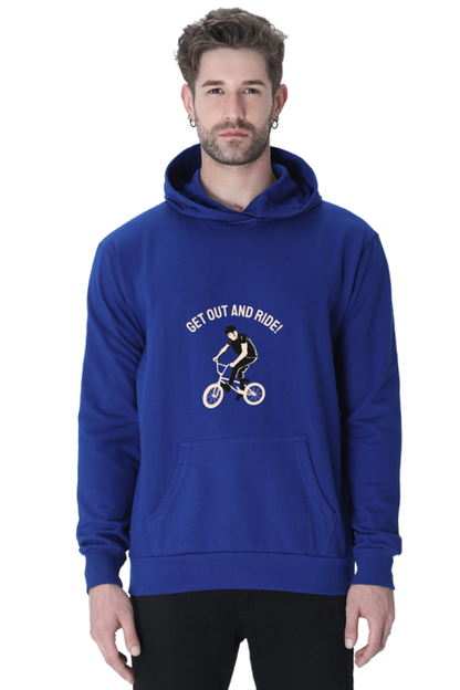 Men's  Rider Sweatshirts Hoodie - get out