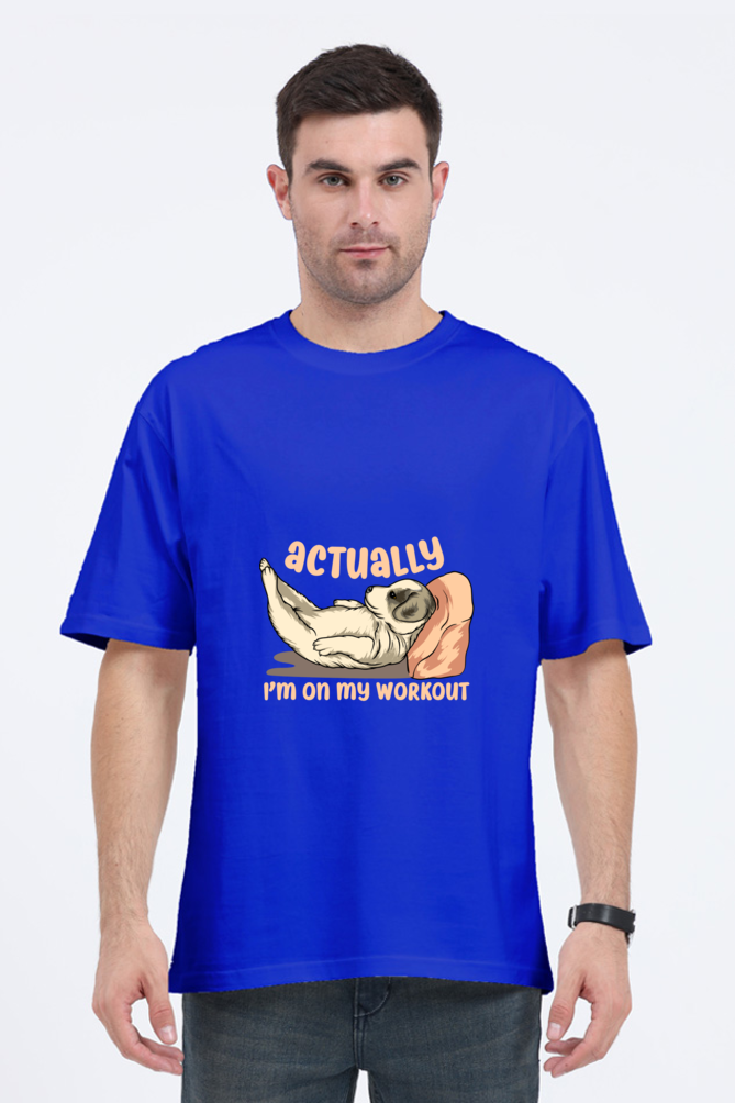 Men Funny & Queen SVG Oversized Classic T Shirt  - workout
