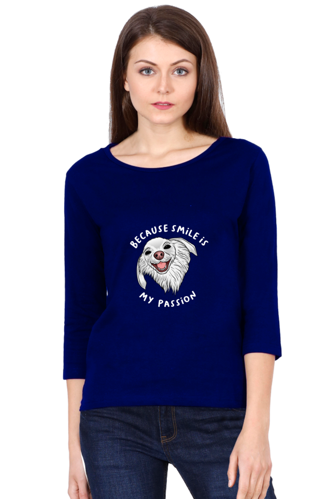 Women’s Full Sleeves Funny & Queen SVG T-Shirts - Passion