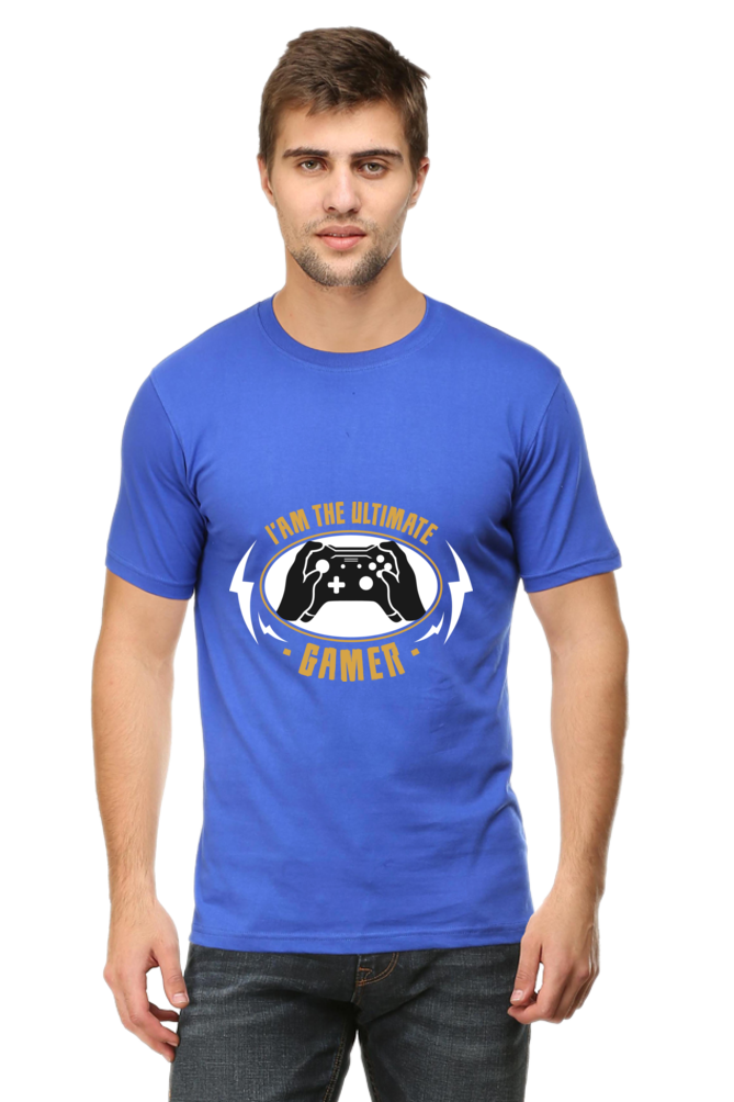 Gamer Unisex Cotton Round Neck T-shirt - Ultimate