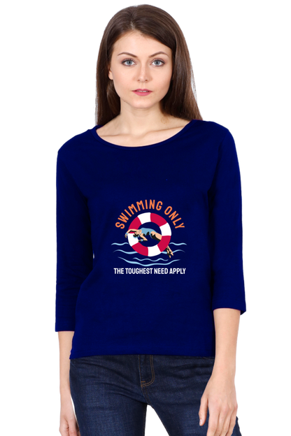 Women’s Full Sleeves Swimming T-Shirts - Toughest