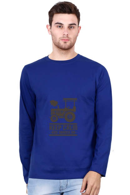Men's Gardening Full sleeve T-Shirt - keep calm