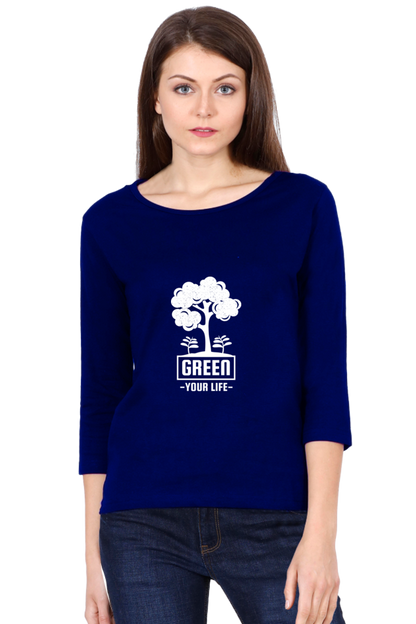 Women’s Full Sleeves Gardening T-Shirts - life