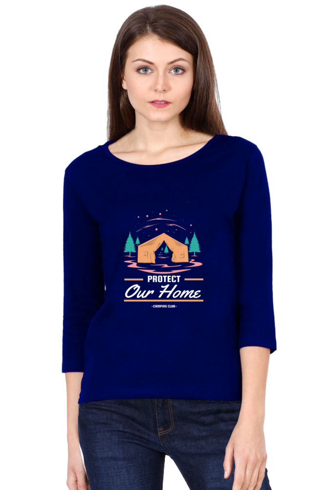 Women’s Full Sleeves Adventure T-Shirts - protect