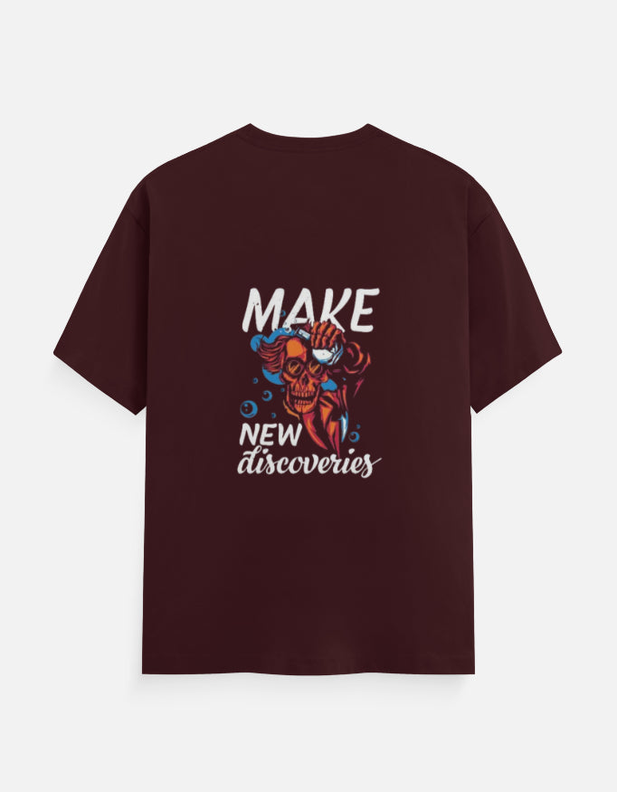 Men's Round Neck Printed T-shirt - Discoveries