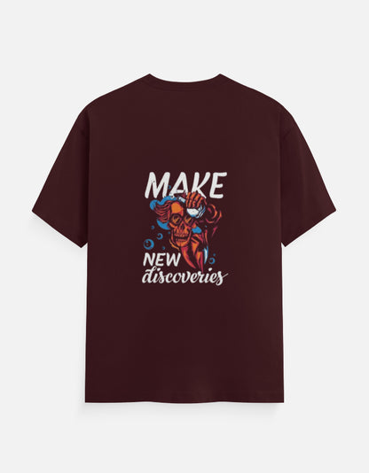 Men's Round Neck Printed T-shirt - Discoveries