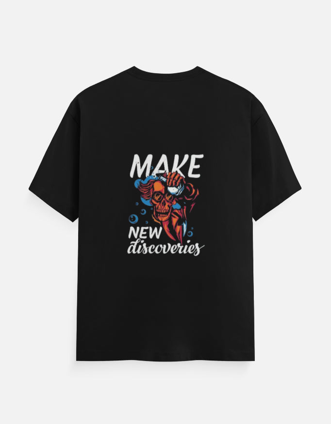 Men's Round Neck Printed T-shirt - Discoveries