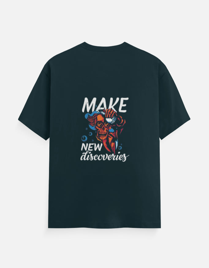 Men's Round Neck Printed T-shirt - Discoveries