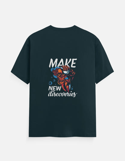 Men's Round Neck Printed T-shirt - Discoveries