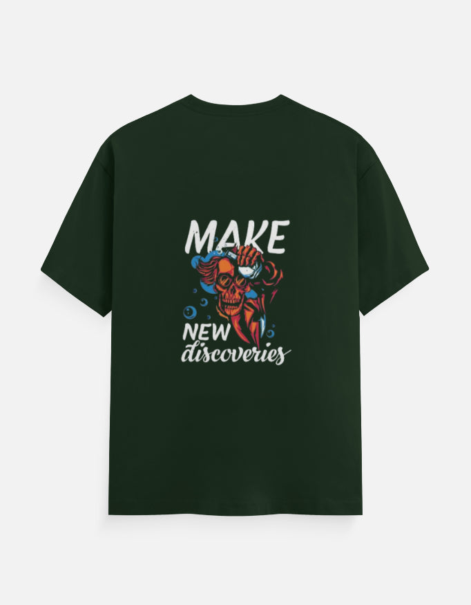 Men's Round Neck Printed T-shirt - Discoveries