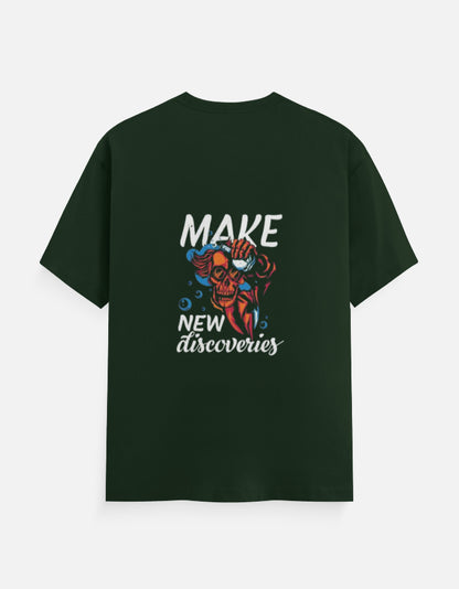 Men's Round Neck Printed T-shirt - Discoveries