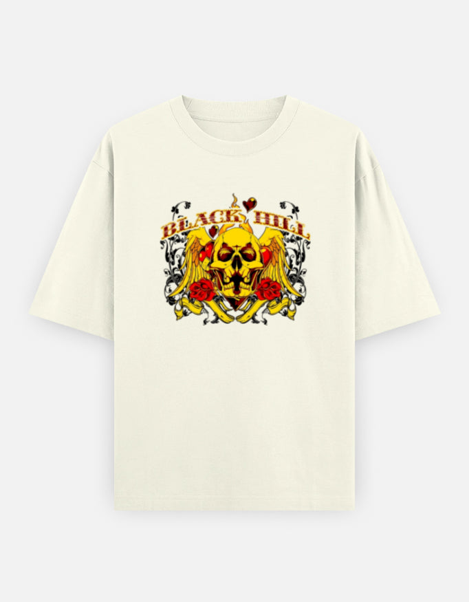 Men's Oversized Classic T-Shirt - Black Hill