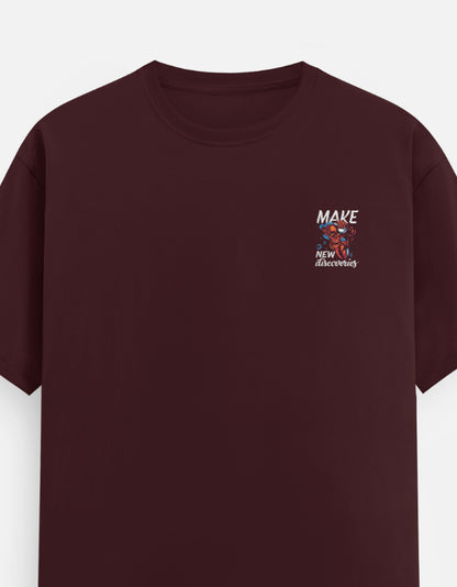 Men's Round Neck Printed T-shirt - Discoveries