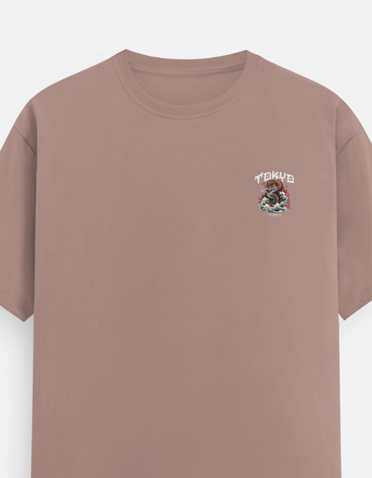 Men's Round Neck Printed T-shirt - Tokyo