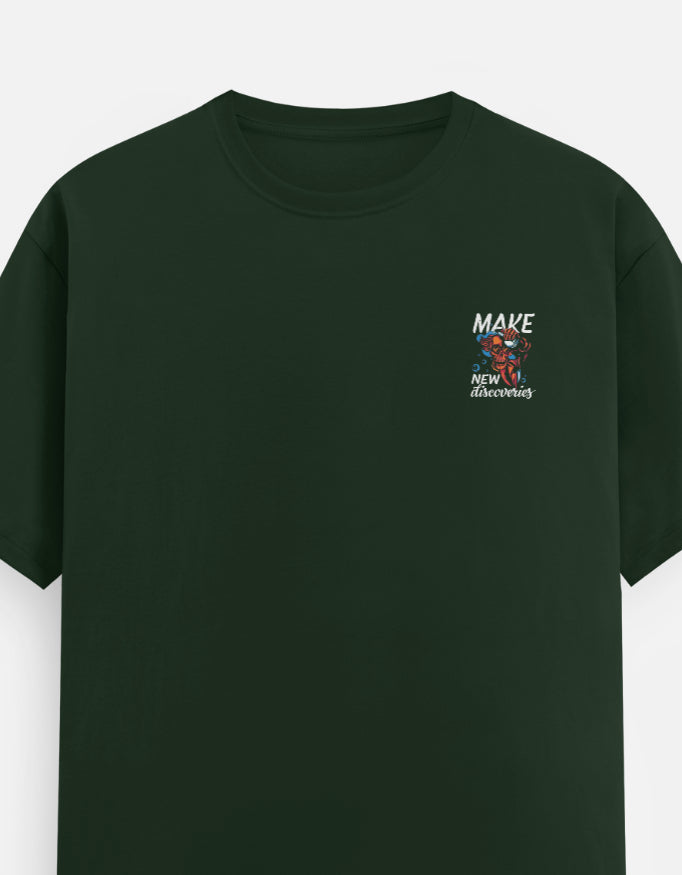 Men's Round Neck Printed T-shirt - Discoveries