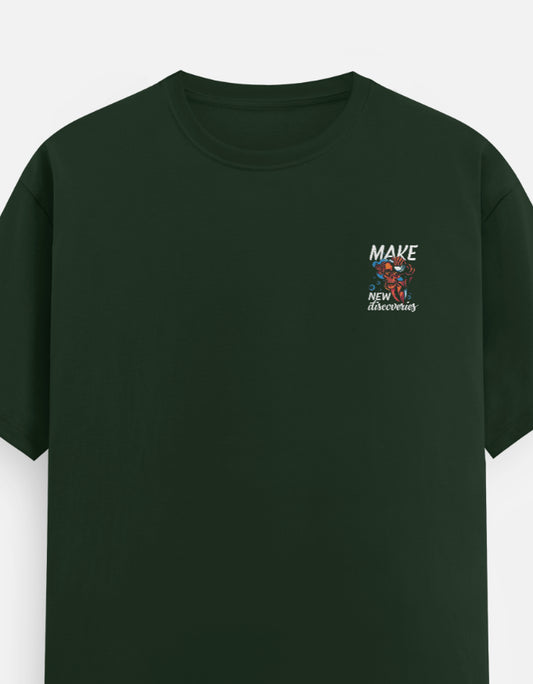 Men's Round Neck Printed T-shirt - Discoveries